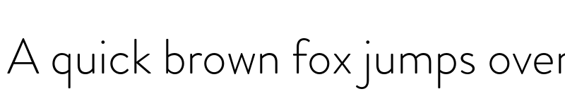 Preview of Brandon Grotesque Light font