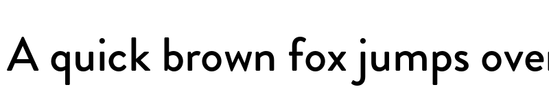 Preview of Brandon Grotesque Medium font