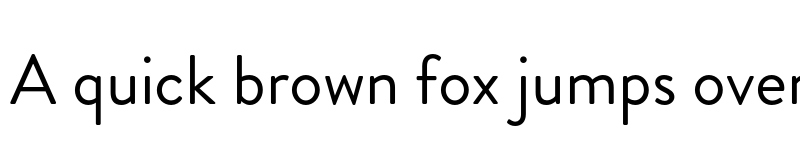 Preview of Brandon Grotesque Regular font