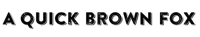 Preview of Brandon Printed W90 One Shadow Regular font