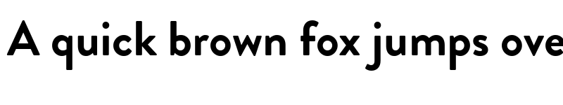 Preview of BrandonGrotesqueWeb-Bold ? font