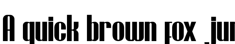 Preview of Brasham Regular Regular font