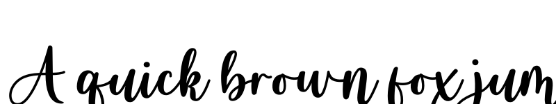 Preview of Brasilia Delight Regular font