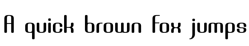 Preview of Brassiere Regular font