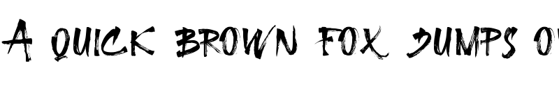 Preview of Brassken Regular font