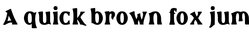Preview of Brasspounder Regular font