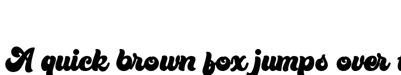 Preview of Bratsy Script Demo Reguler font