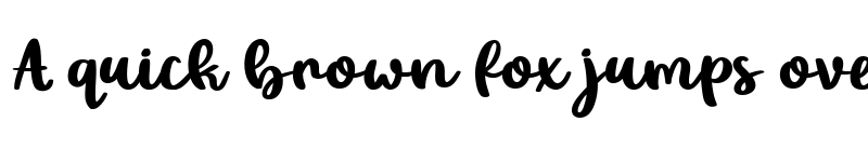 Preview of Bread Lovely Regular font