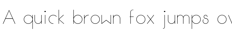 Preview of Break Fill Light font