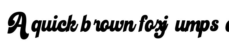 Preview of Breaker Rockin Script Regular font