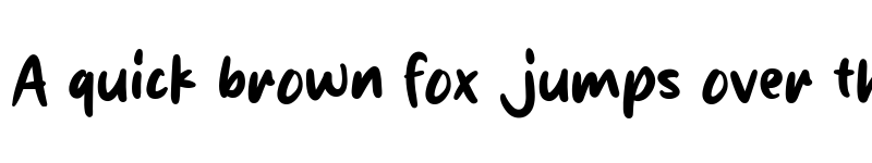 Preview of Breaking Regular font