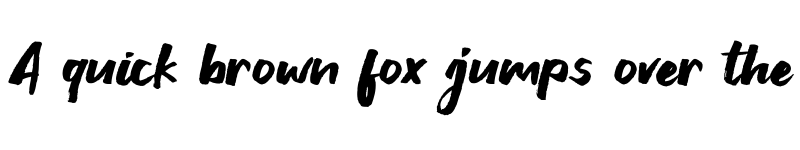 Preview of Breaking Wild Regular font