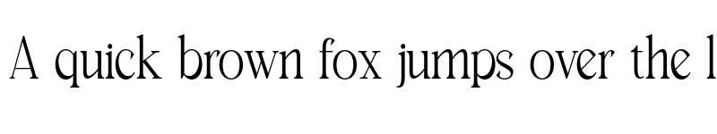 Preview of Breasto Display Regular font