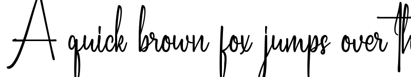 Preview of Breathany Demo Regular font