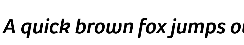 Preview of Bree Regular Oblique font