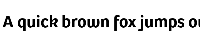 Preview of Bree Semibold font