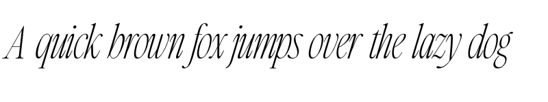 Preview of Breezy Pro Italic font