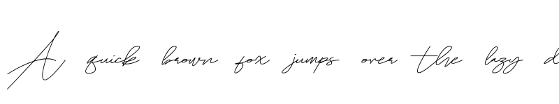 Preview of Bregoria Signature Regular font