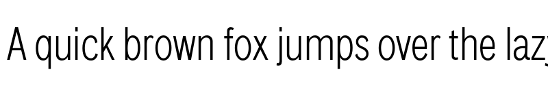 Preview of Breite Grotesk Condensed font