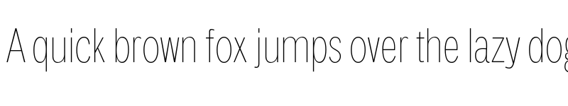 Preview of Breite Grotesk Light Condensed font