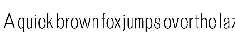 Preview of Brendon Light font