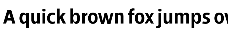 Preview of Breno Narrow Bold font