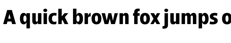 Preview of Breno Narrow ExtraBold font