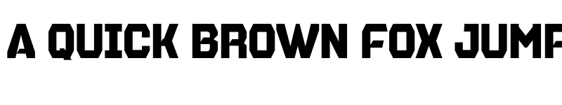 Preview of Brentford Block Personal font