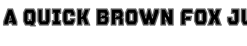 Preview of Brentford In Line Personal font