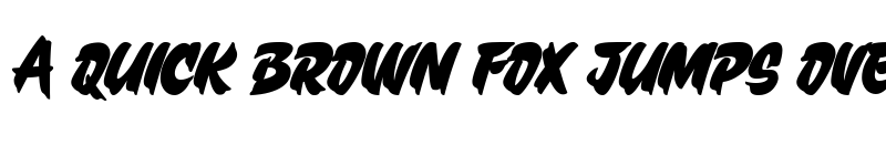 Preview of Brenza Regular font