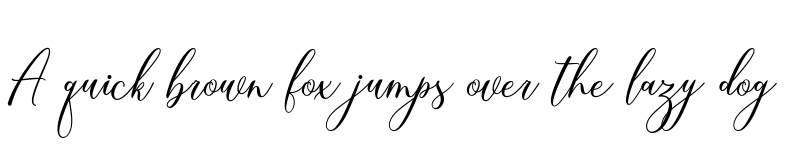 Preview of Bretallia Regular font