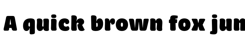 Preview of Brevia ExtraBlack font