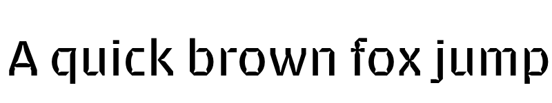 Preview of Brevier Medium font