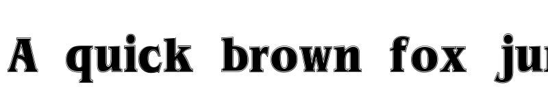 Preview of Brian James Contour Regular font