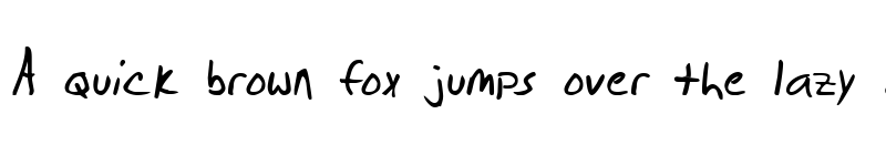 Preview of Brian Scratch Regular font