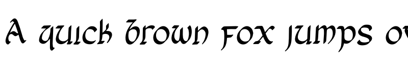 Preview of Bricius Free Trial Regular font