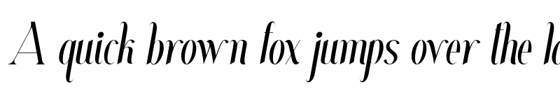Preview of Bricklay Demo Italic font