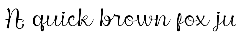 Preview of Bridal Parties Demo Regular font