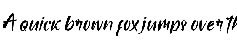 Preview of bridamount Regular font