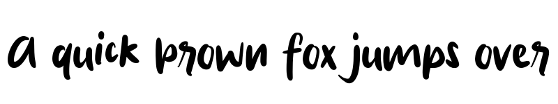 Preview of Briella Rin Regular font