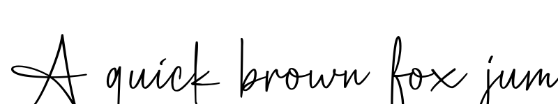 Preview of Brigetha Signature Regular font