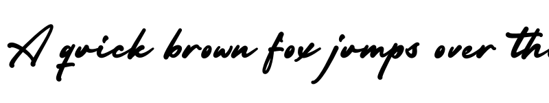 Preview of Bright Hills Regular font