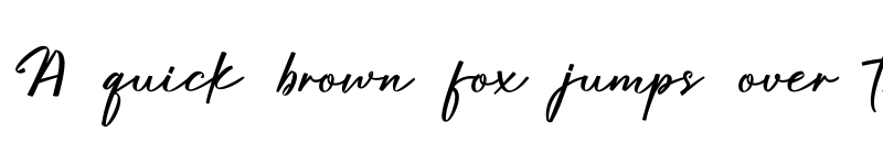 Preview of Bright Hunter Regular font