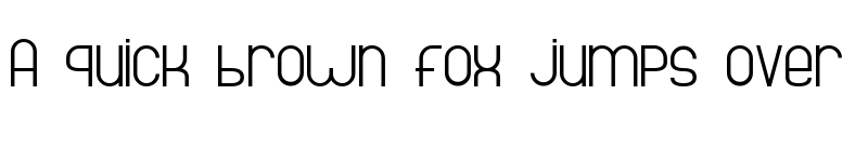 Preview of Bright Line 7 Regular font