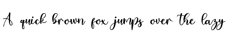 Preview of Bright Shine - Personal Use Regular font