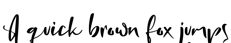 Preview of Brightest Regular font