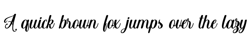 Preview of Brightlast Regular font