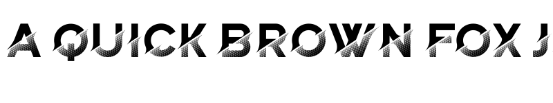 Preview of Brightness Inverted Regular font