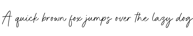 Preview of Brighton Signature Regular font