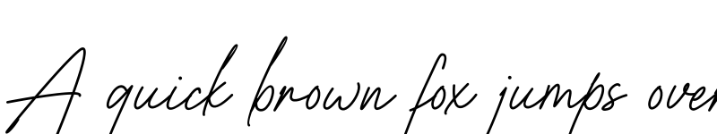 Preview of Brigitha Signature Regular font